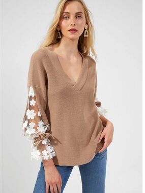 Nordstrom French Connection V-neck sweater